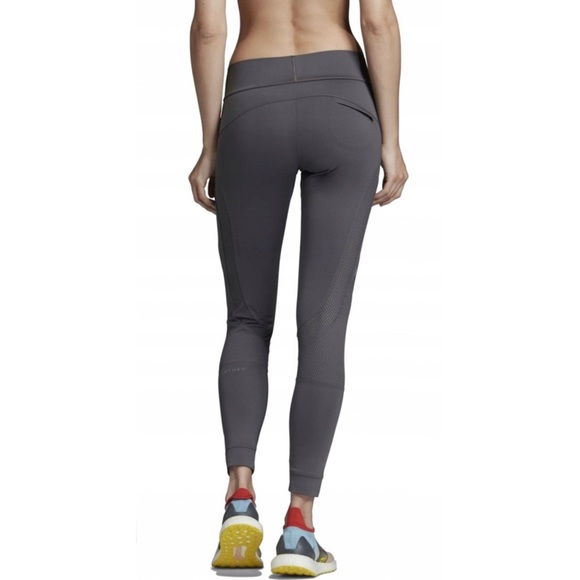 ADIDAS x STELLA MCCARTNEY Essential Running Tights in Grey - Picture 6 of 12